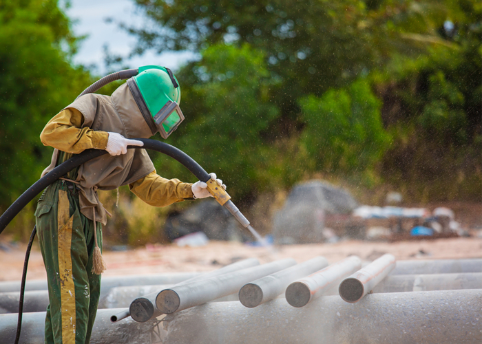 Sandblasting