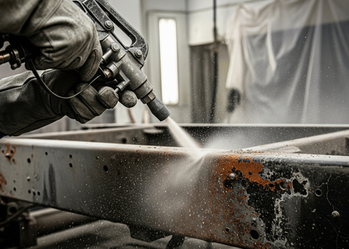 Sandblasting